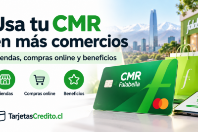 Tarjeta CMR Falabella para compras en tiendas, comercios online y beneficios en Chile