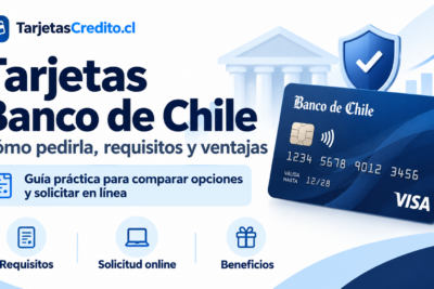Tarjetas Banco de Chile con requisitos, solicitud online y beneficios para clientes en Chile