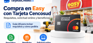 Tarjeta Cencosud para comprar en Easy