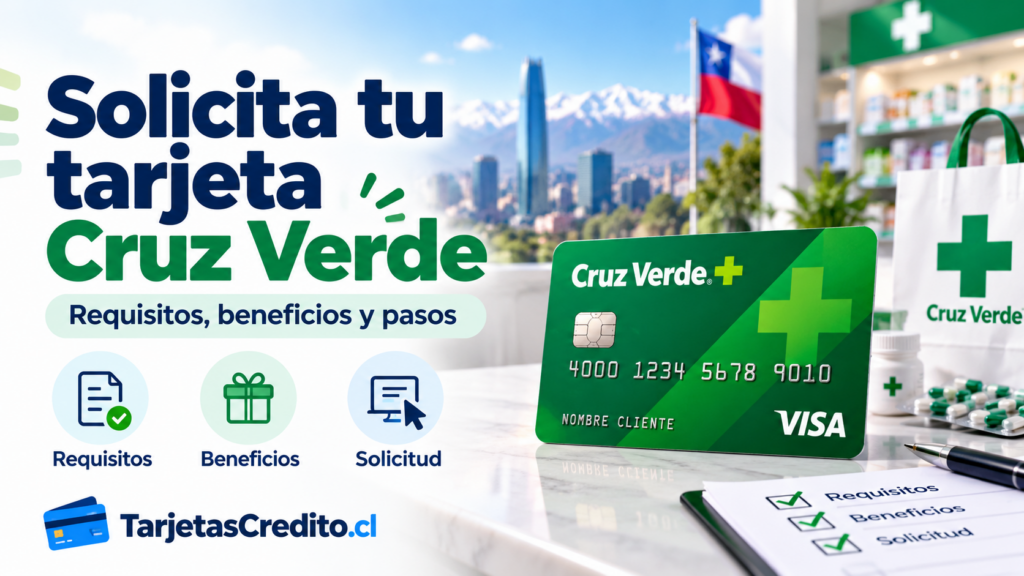pedir la tarjeta Cruz Verde con requisitos, beneficios y proceso de solicitud en Chile