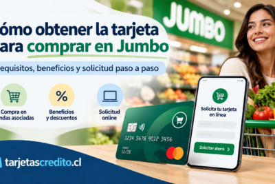 Tarjeta para comprar en Jumbo con beneficios, descuentos y opción de solicitud online en Chile