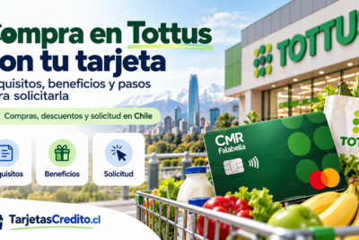 Tarjeta para comprar en Tottus