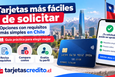Tarjetas de crédito con menos requisitos en Chile