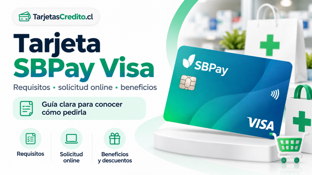 Tarjeta SBPay Visa con requisitos, solicitud online y beneficios para clientes en Chile