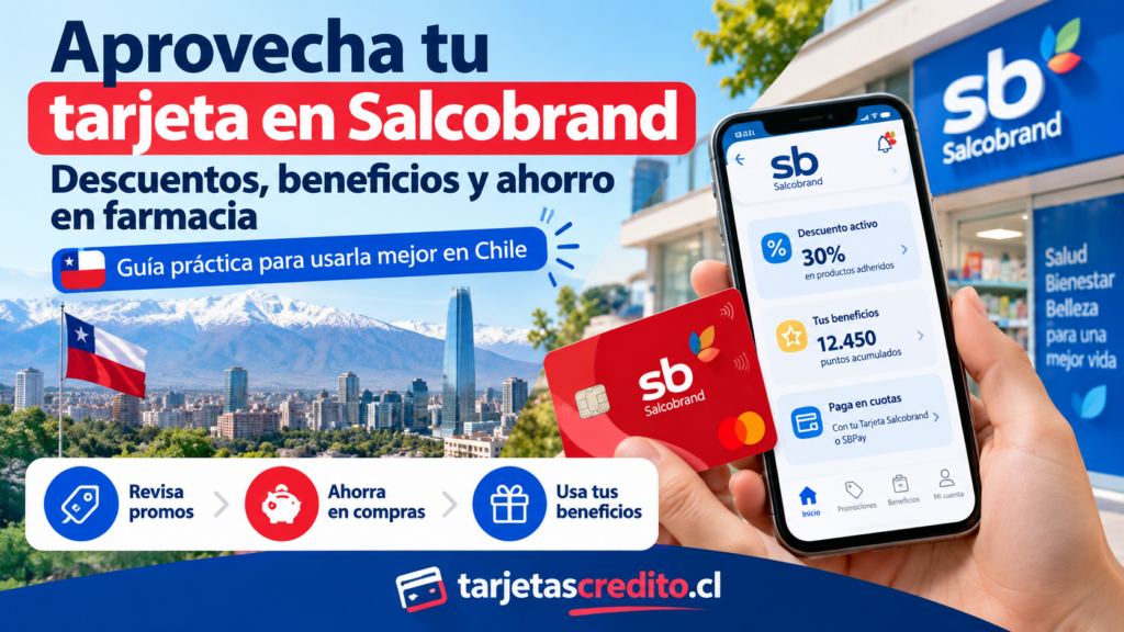 Tarjeta Salcobrand con descuentos en farmacia, beneficios acumulados y consejos para ahorrar en compras en Chile