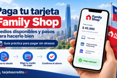 Cómo pagar la Tarjeta Family Shop