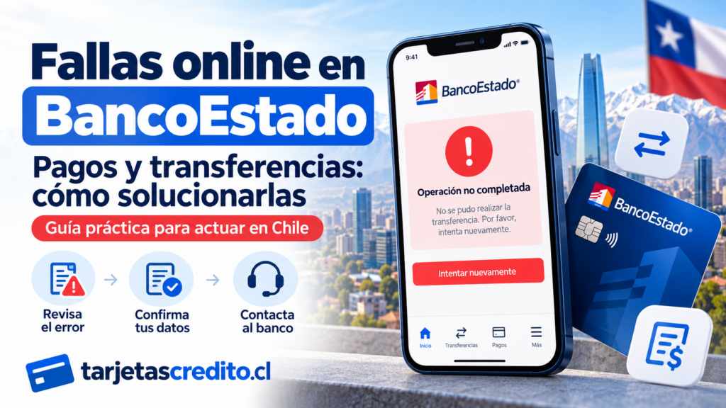 Fallas en las Transacciones Online