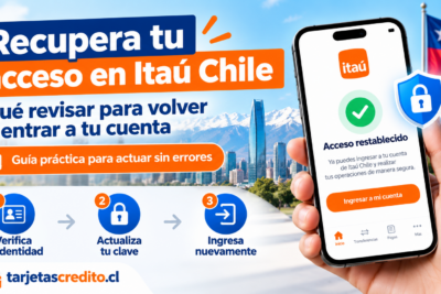 No puedo ingresar a Itaú Chile