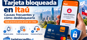 Tarjeta Itaú bloqueada