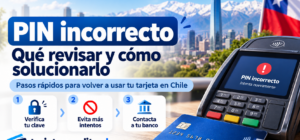 PIN de tarjeta incorrecto