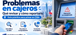 Problemas en cajeros automáticos