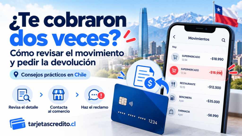 Cobro duplicado en tu tarjeta