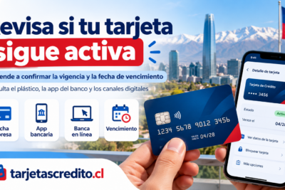 Consulta si tu tarjeta sigue activa y revisa su fecha de vencimiento en Chile desde la app bancaria, la banca en línea o el plástico físico