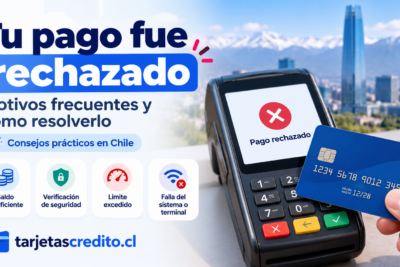 Tarjeta rechazada al pagar