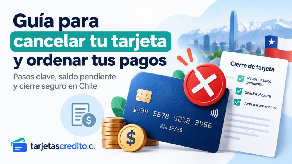 Cómo cerrar una tarjeta de crédito en Chile