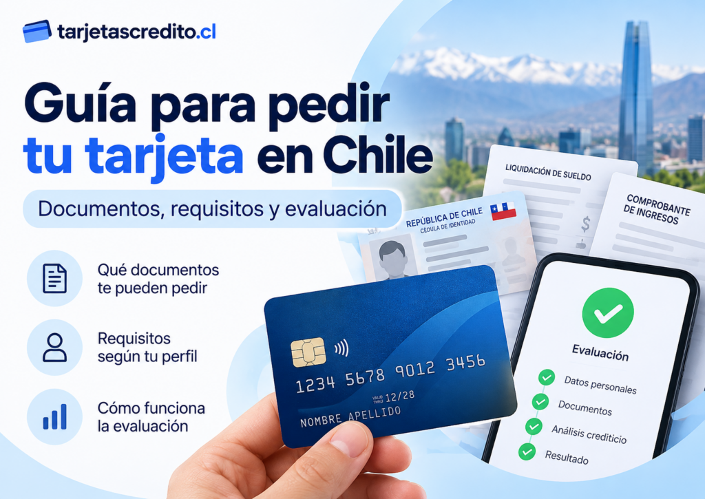 Cómo solicitar una tarjeta de crédito en Chile