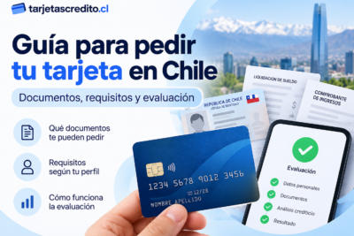 Cómo solicitar una tarjeta de crédito en Chile