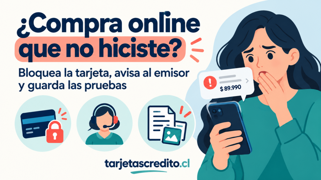 Persona revisando una alerta de pago mientras busca apoyo para reportar una operación desconocida