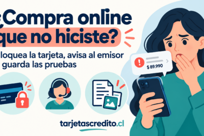 Persona revisando una alerta de pago mientras busca apoyo para reportar una operación desconocida
