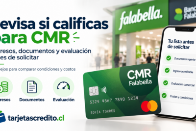 Requisitos de ingresos, documentos y evaluación para solicitar una tarjeta CMR Falabella
