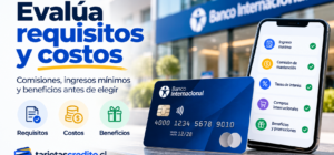 Requisitos, costos y beneficios de la tarjeta de crédito Banco Internacional