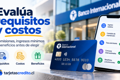 Requisitos, costos y beneficios de la tarjeta de crédito Banco Internacional