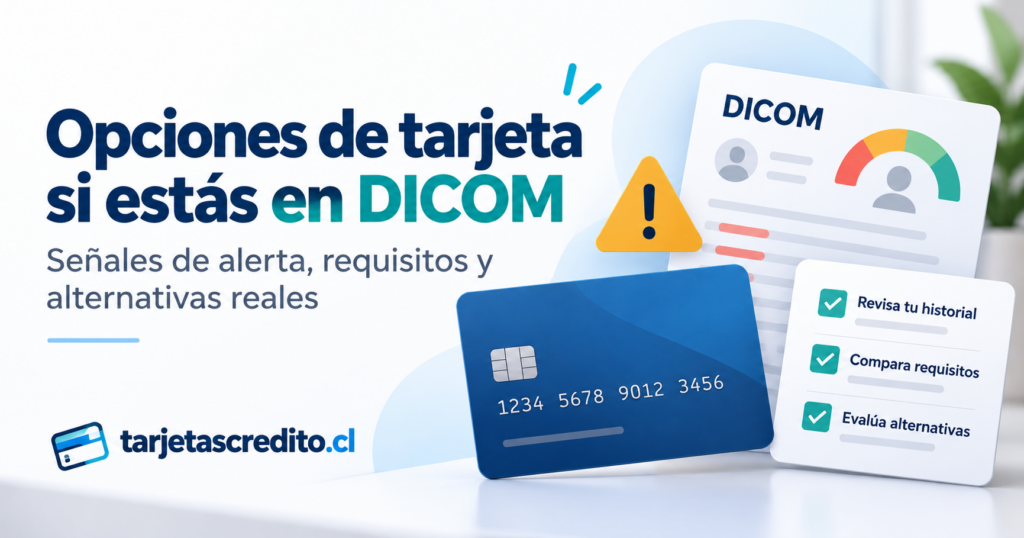 Tarjeta de crédito con DICOM