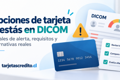 Tarjeta de crédito con DICOM