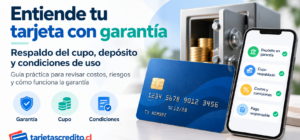 Tarjeta de crédito con garantía