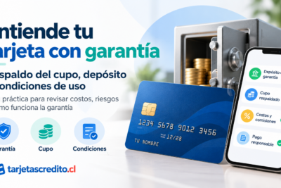 Tarjeta de crédito con garantía