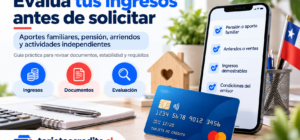 Ingresos, documentos y evaluación para solicitar una tarjeta de crédito siendo dueña de casa
