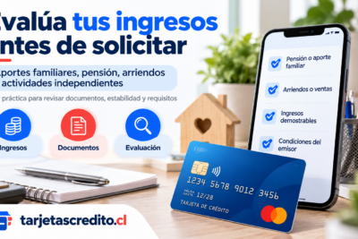 Ingresos, documentos y evaluación para solicitar una tarjeta de crédito siendo dueña de casa