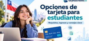 Tarjeta de crédito para estudiantes en Chile