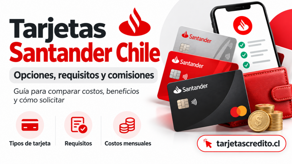Tarjetas de crédito Santander Chile
