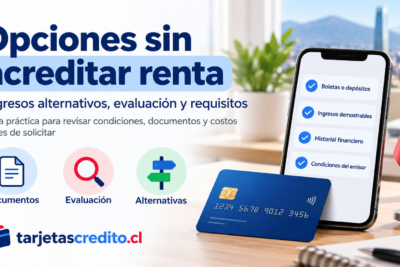 obtener una tarjeta de crédito sin acreditar renta
